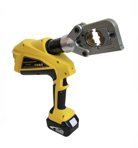 Hydraulické lisovací aku kleště na kabelová oka a spojky HHYD-300H (4)