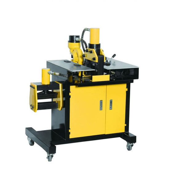 Hydraulické zařízení pro řezání, ohýbání a děrování přípojnic HHM-200H (5)