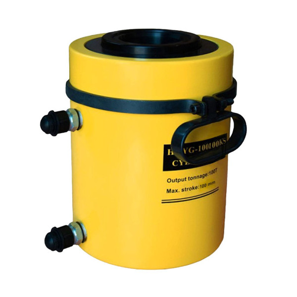 Hydraulický válec s dutým pístem dvojčinný HHYG-100100KS (4)