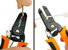Kleště na odizolování a stříhání kabelů JM-CT4-12 (3)