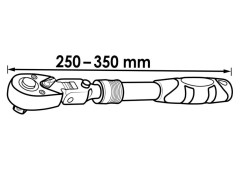 Ráčna přepínací kloubová výsuvná VIGOR V6638N (4)