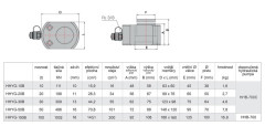 Hydraulický válec nízký HHYG-100B (3)