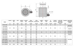 Univerzální hydraulický válec jednočinný HHYG-50150 (5)