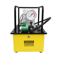 Nožní elektrická hydraulická pumpa s tlakoměrem HHB-630E-2HP-20L (5)